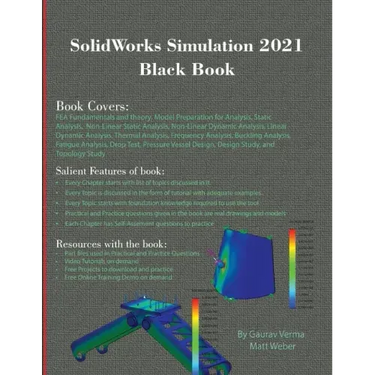 SolidWorks Simulation 2021 Black Book