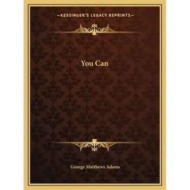 You Can