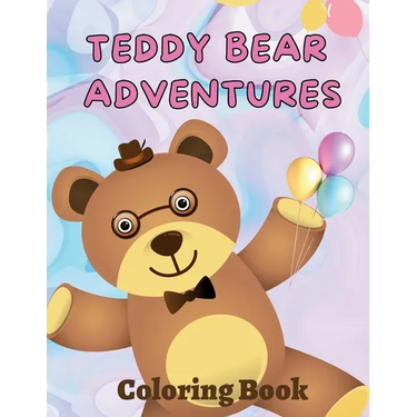 Teddy Bear Adventures Coloring Book