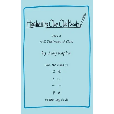 Handwriting Clues Club - Book 2: A-Z Dictionary of Clues