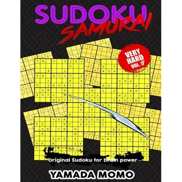 Sudoku Samurai Very Hard: Original Sudoku For Brain Power Vol. 5: Include 100 Puzzles Sudoku Samurai Very Hard Level