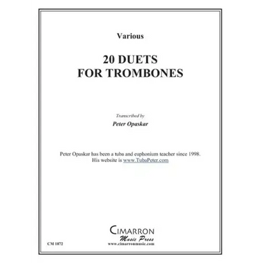 20 Duets for Trombone