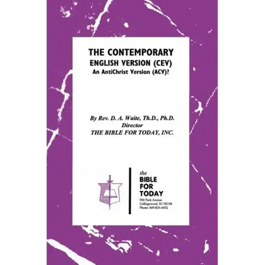 The Contemporary English Version (CEV)