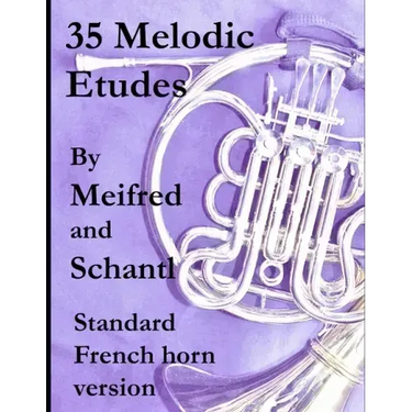 35 Melodic Etudes, Standard French Horn Version