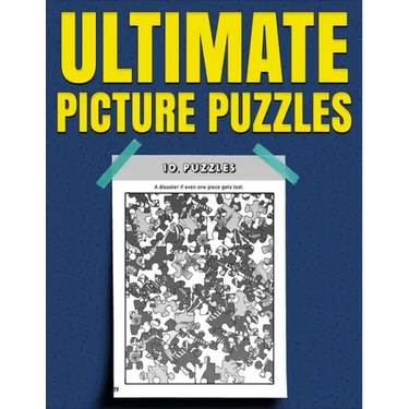 Ultimate Picture Puzzles: Spot the Difference Book for Adults