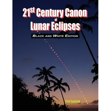 21st Century Canon of Lunar Eclipses - Black and White Edition