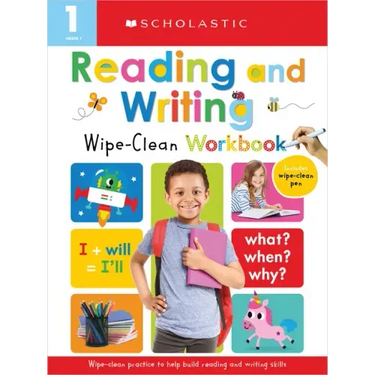 First Grade Reading/Writing Wipe Clean Workbook: Scholastic Early Learners (Wipe Clean)