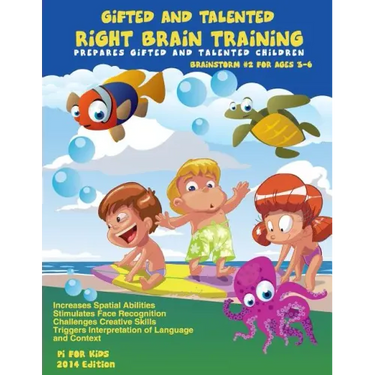 Gifted and Talented Right Brain Training for children ages 3-6: Challenges Childrens' Creative Skills