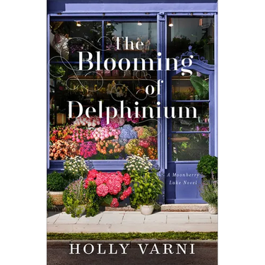 Blooming of Delphinium