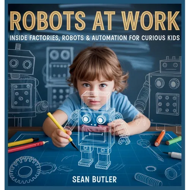 Robots at Work: Inside Factories, Robots & Automation for Curious Kids