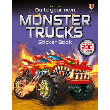 Build Your Own Monster Trucks Sticker Book