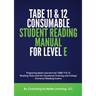 TABE 11and 12 Consumable Student Reading Manual for Level E