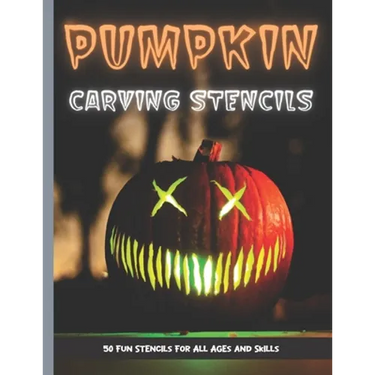 Pumpkin Carving Stencils: 50 Fun Stencils For All Ages and Skills (Halloween Crafts)