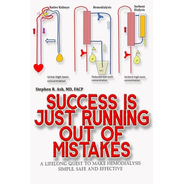 Success is just Running out of Mistakes: A Lifelong Quest to Make Hemodialysis Simple, Safe, and Effective