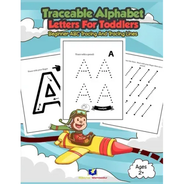 Traceable Alphabet Letters for Toddlers: Beginner ABC Tracing and Tracing Lines
