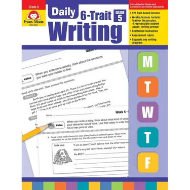 Daily 6-Trait Writing, Grade 5 Teacher Edition