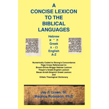 Concise Lexicon to the Biblical Languages