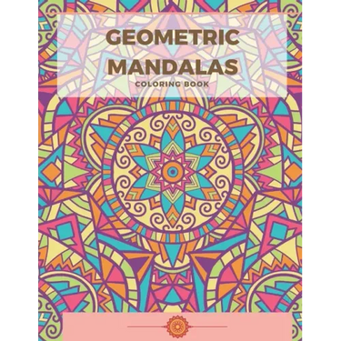 Geometric Mandala Coloring Book