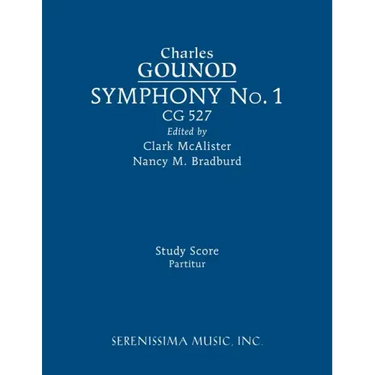 Symphony No.1, CG 527: Study score