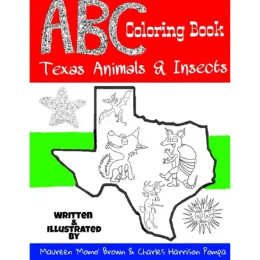 ABC Coloring Book: Texas Animals & Insects