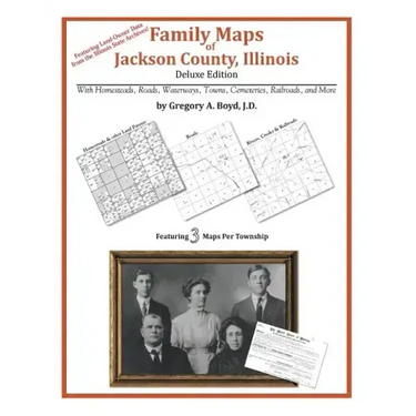 Family Maps of Jackson County, Illinois