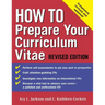 How to Prepare Your Curriculum Vitae