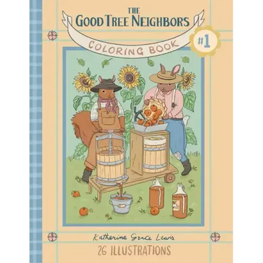 The Good Tree Neighbors Coloring Book