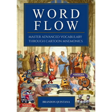 Word Flow: Master Advanced Vocabulary Through Cartoon Mnemonics