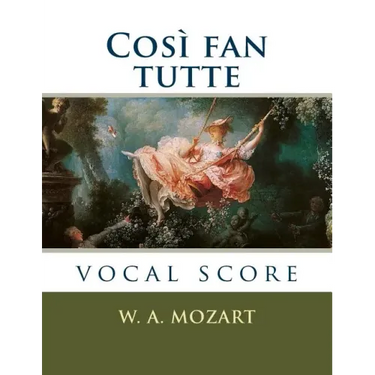 Così fan tutte: vocal score