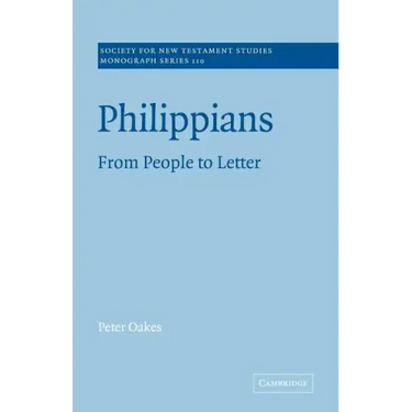 Philippians: From People to Letter