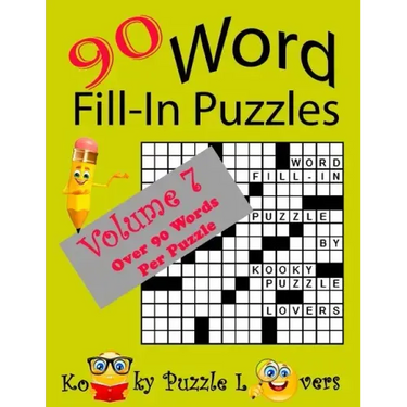 Word Fill-In Puzzles, Volume 7, 90 Puzzles
