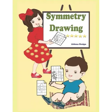 Symmetry Drawing: : A Symmetrical Drawing & Coloring Activity Book For Kids 5+