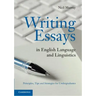 Writing Essays in English Language and Linguistics