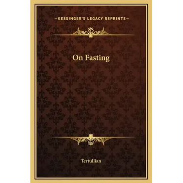 On Fasting