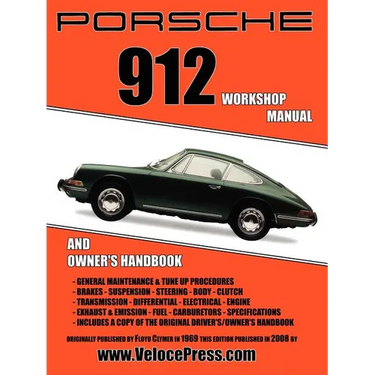 Porsche 912 Workshop Manual 1965-1968