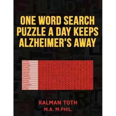 One Word Search Puzzle A Day Keeps Alzheimer's Away