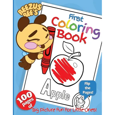 Beezus Bee's First Coloring Book: Big Picture Fun for Little Ones