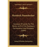 Hendrick Pannebecker: Surveyor of Lands for the Penns, 1674-1754, Flomborn, Germantown and Skippack (1894)