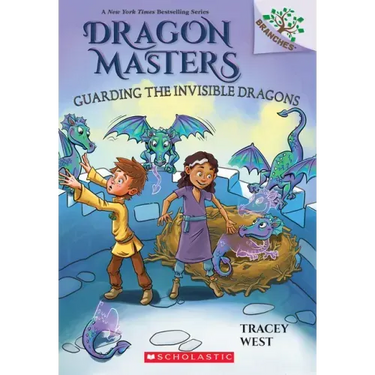 Guarding the Invisible Dragons: A Branches Book (Dragon Masters #22)