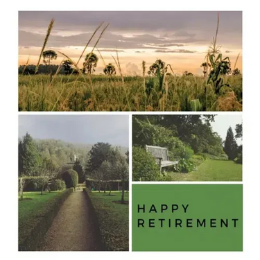 Happy Retirement Guest Book (Hardcover): Guestbook for retirement, message book, memory book, keepsake, retirement book to sign