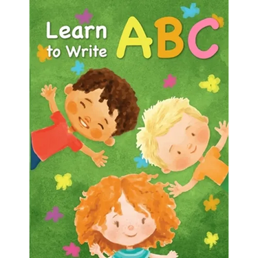 Learn to write ABC: Handwriting Practice Paper for Kindergarten 1st Grade - 100 Pages Writing Notebook for Kids