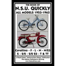 Book of the Nsu Quickly All Models 1953-1963
