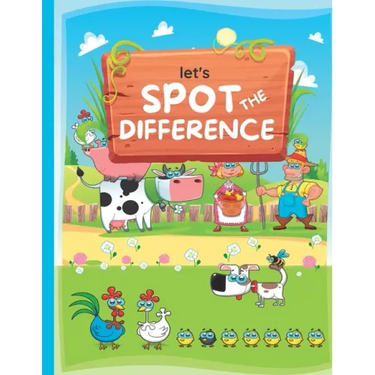 Spot the Differences Kids Activity Book: Fun Activity Book for Kids