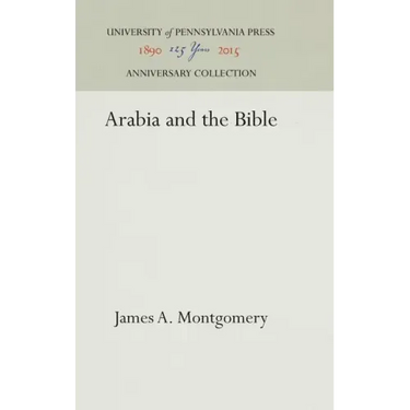 Arabia and the Bible