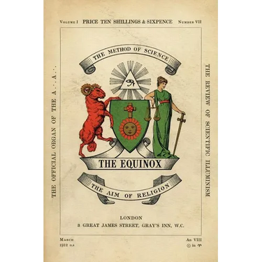 The Equinox: Keep Silence Edition, Vol. 1, No. 7