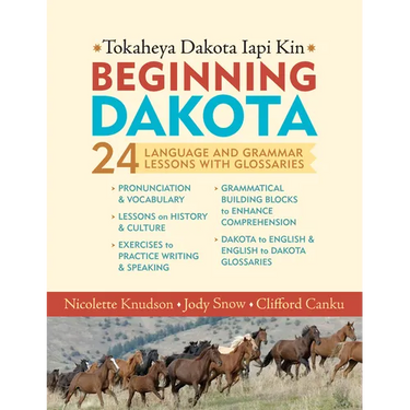 Beginning Dakota/Tokaheya Dakota Iapi Kin: 24 Language and Grammar Lessons with Glossaries