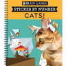 Brain Games - Sticker by Number: Cats! (28 Images to Sticker)