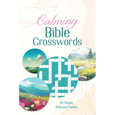 Calming Bible Crosswords: 99 Simple, Relaxing Puzzles