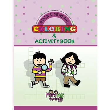 Rock & Mineral Coloring & Activity Book