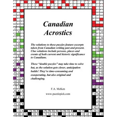 Canadian Acrostics